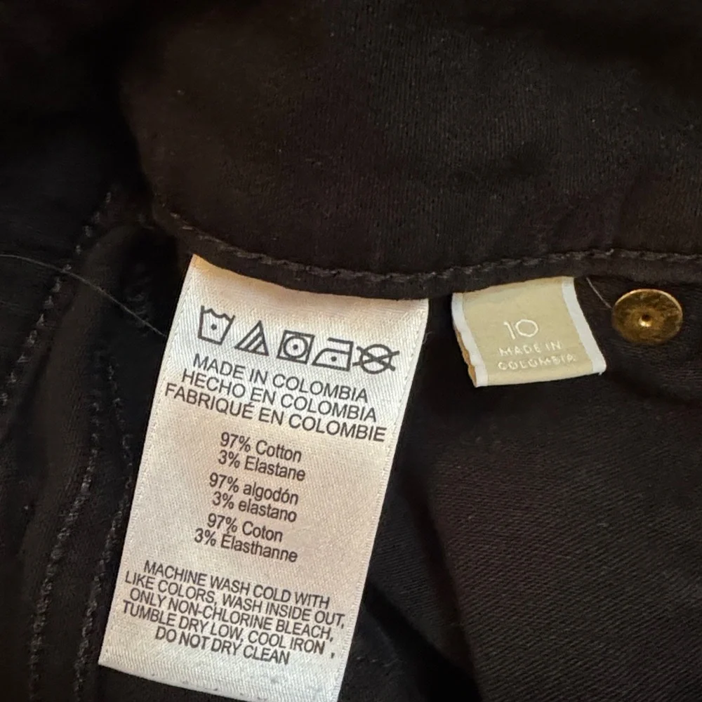 Michael Kors Black Flare Jeans - Picture 4 of 5